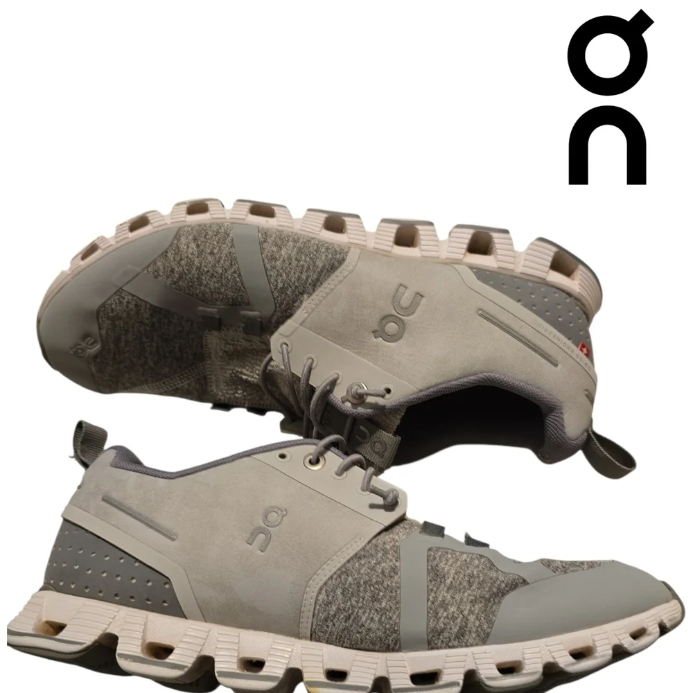 ON CLOUD 5 Terry Running Sneakers Womens 7.5 Gray - Picture 2 of 7